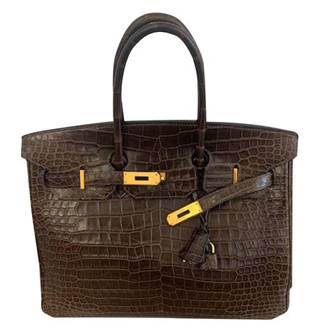 hermes birkin 35 croc|hermes crocodile bag price.